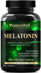 Naturewell Melatonin 5mg Sleeping Tablets with Tagara 125mg Advanced