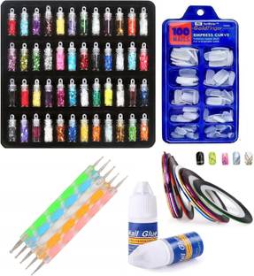 D.B.Z. NAIL COMBO 4 MULTICOLOR