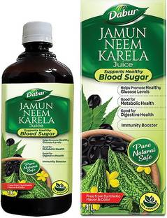 Dabur Jamun Neem Karela Juice for Boosting Immunity and Promoting Healthy Glucose Levels