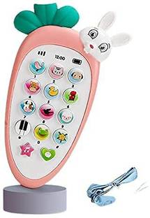 SGMSC My First Mobile Phone with Touch Screen Light and Sound Mobile Toy for Kids