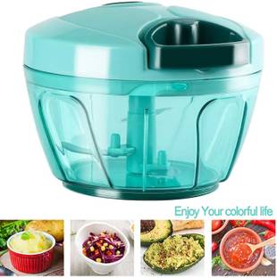 Zemlite Food Chopper, Onion Chopper Garlic Chopper, Manual Food Processor Hand Veggie Chopper for Vegetable, Nuts, Garlic, Salad Vegetable & Fruit Chopper