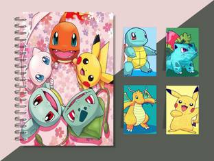 Macro POKEMON A5 Diary RULED 160 Pages