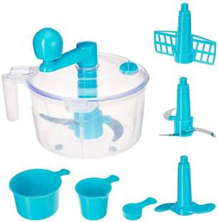 JENY Atta Maker for Home 2 in 1 Ata Non-Electric Dough Machine Kitchen Shoppers ATA_Maker chakki Clear line Measuring Cups Set Bread Mixer May Vary Hand Tool Plastic Portable Dough Atta Plastic Spiral Dough Maker