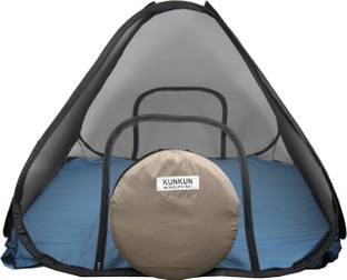 KUNKUN Polyester Adults Washable Foldable Polyester Premium Quality Of Double Bed Size ( Queen Size ) Mosquito Net
