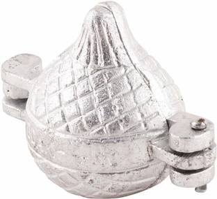 KitchenHub Aluminium Cupcake/Muffin Mould Modak Moulds/Laddoo Maker (Pack of 1)