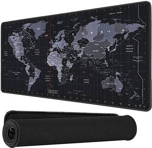 PEARIVE Exclusive Map Edition Anti-Slip Deskspread XXL 800mmx300mm Natural Rubber Gaming Mouse & Keyboard Pad Mousepad