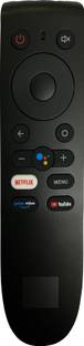 SHIELDGUARD Voice Command Remote Control Compatible with Smart LED TV with Netflix, Google Assistant & YouTube Functions (Pairing is must) OnePlus Remote Controller