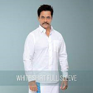 formal white shirt combination
