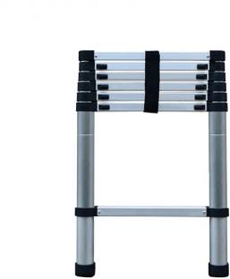 Mustu 2.6 Meter Telescopic Aluminium Ladder