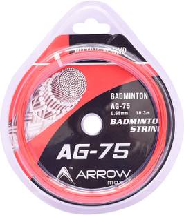 ArrowMax BASIC STARTERS BADMINTON GUT STRINGS FOR GENERAL RACKETS 0.68 Badminton String - 10.3 m