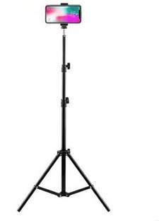 Treadmill Professional 2.1m Live Stream Ring Light Tripod Phone Stand LED Ring Lamp Support Stand Light Photography |video recording,MX Taka Tak, Vigo Video,YouTube ,Reels/Makeup Tripod Stand Live Broadcast Tripod Tripod