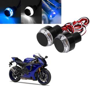COMICAL HIGH QUALITY WATERPROOF BLINKING WITH WHITE BLUE COLOR HANDLE/INDICATOR LIGHT-087 Indicator Light Motorbike LED for Yamaha (12 V, 15 W)