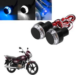 COMICAL HIGH QUALITY WATERPROOF BLINKING WITH WHITE BLUE COLOR HANDLE/INDICATOR LIGHT-210 Indicator Light Motorbike LED for TVS (12 V, 15 W)