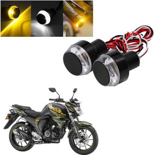 COMICAL HIGH QUALITY WATERPROOF BLINKING WITH WHITE ORANGE COLOR HANDLE/INDICATOR LIGHT-078 Indicator Light Motorbike LED for Yamaha (12 V, 15 W)