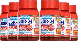 AIMIL BGR-34 Herbal Tablets For Endocrine Health & Diabetes Control (Pack of 6)