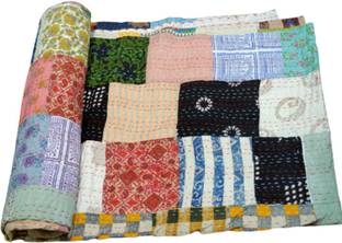 Purina's Printed Double Quilt for  AC Room