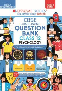 Oswaal Cbse MCQS Question Bank Chapterwise for Term-I, Class 12, Psychology (with the Largest MCQ Question Pool for 2021-22 Exam)  - Question Bank Chapterwise For Term-I, Class 12, Psychology (With the MCQ Question Pool for 2021-22 Exam)