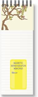 Nourish Magnetic Memo Pad Regular Memo Pad RULED 50 Pages