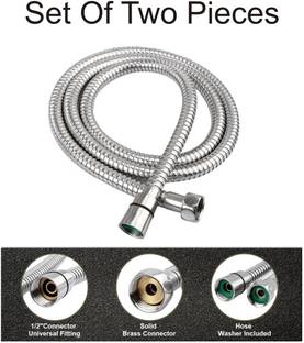 DRIZZLE 1.5 Meter Flexible Tube - Set of 2 Health  Faucet
