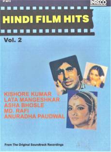 Hindi Film Hits-Vol-2 Audio CD Standard Edition