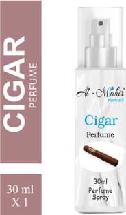 Al-Mahir CIGAR Perfume Spray For Men & Women 30ML (Free From Alcohol) Perfume  -  30 ml