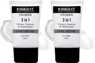 Insight 3 In 1 Oil Free Primer (Pack Of 2) Primer  - 60 ml