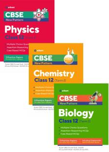 Arihant CBSE New Pattern MCQ Based PHYSICS, CHEMISTRY,BIOLOGY For (TERM-I) Class-12 (3-BOOK SET)