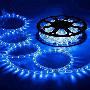 U.R.M. Enterprises 500 LEDs 5 m Blue Steady Bulb Rice Lights