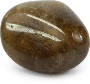 REIKI CRYSTAL PRODUCTS New- 31-Champagne Quartz-Single-Tumble-Stone-1pc (approx 15-30gm) Regular Asymmetrical Crystal, Quartz Stone