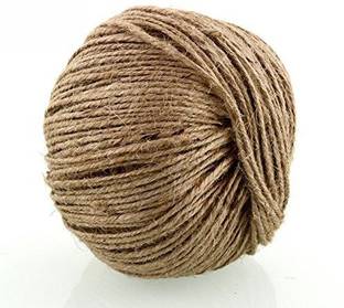 SM Exports ute Thread || Rope Natural Twine Cord for Endless Possibilities of use (Pack of 1) Brown