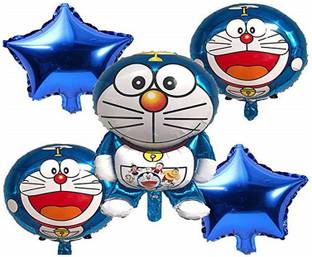 Shopperskart Printed Doraemon Theme Party Foil Balloon