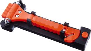 HSR Hard Carbon Steel Emergency Car Hammer Window Glass Breaker & Seat Belt Cutter Escape Tool for Car Car Safety Hammer