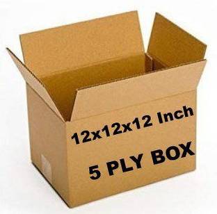SHREE TIRUPATI REFRACTORIES AND CERAMICS Corrugated Cardboard 12X12X12 inch - HEAVY DUTY Packaging Box