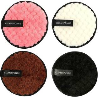 Lele Reusable Multi-functional Makeup Removal Facial Cleansing Pads (Pack of 4)