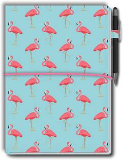Nourish Nouirsh Large Memo Pad with Sticky Notes, Pen & 1 Extra Pad A4 Memo Pad Ruled and Unruled 50 Pages