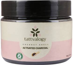 Tattvalogy Activated Charcoal Fine Powder (From Coconut Shell)