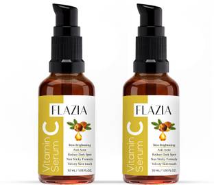 FLAZIA Natural Vitamin C Face Serum With Moroccan Argan oil and hyaluronic Acid