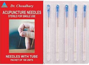 ACUPRESSURE LIFE STYLE Sterile Acupuncture Needles For Single Use Transparent (0.25X60)