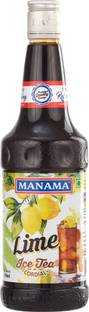 MANAMA Ice Tea Lime Flavoured Syrup Lime Iced Tea Plastic Bottle