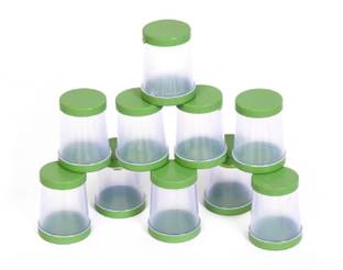 PRANSUNITA Plastic Rangoli Filler for DIY Rangoli Making & Craft Work - Pack of 10 pcs Rangoli Stencil