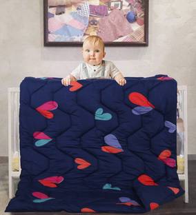 RD11 Printed Single Crib Baby Blanket for  Heavy Winter