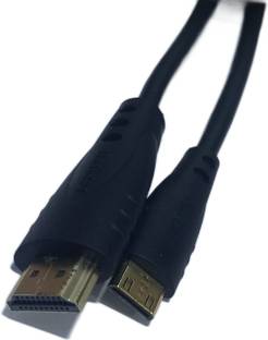 TERABYTE HDMI Cable 0.9 m 0.9 Meter Mini-HDMI (Not Micro HDMI) to HDMI Cable - (Latest Standard) High Speed Cable- Support 4K 60Hz Ultra HD, 3D