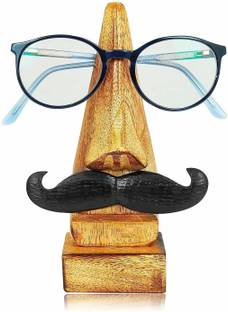 HiraWoodArt 1 Compartments Wood Sunglasses Stand
