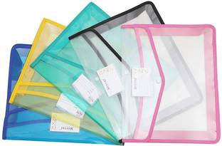 Prince Stationery Plastic FS Transparent Document and Certificate Holder File Folder