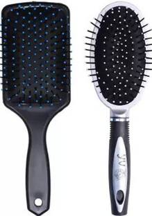 feelhigh cosmetic Paddle Hair Brush & Oval Hair Brush