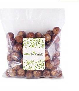 Attar Ayurveda Dried Reetha nuts/whole/Soapnuts for Hair, 100% Natural (Raw form) (250 grams)