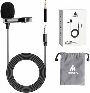 MAONO AU-400 Lavalier Auxiliary Omnidirectional Microphone (Black)