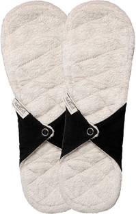 FabPad Reusable Washable Sanitary Cloth Pads Napkins Eco-Friendly Menstrual Hygiene Solutions (Maxi - Pack of 2) Sanitary Pad