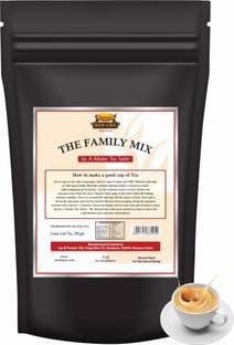 SANCHA Family Mix House Blend Tea|Darjeeling Leaf+Assam CTC Tea|Full Bodied Kadak Black Tea Pouch