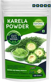 NATURAL AND HERBAL PRODUCTS Karela Powder For Skin Care, Hair Care, Diabetes, Weight Loss and Immunity Booster